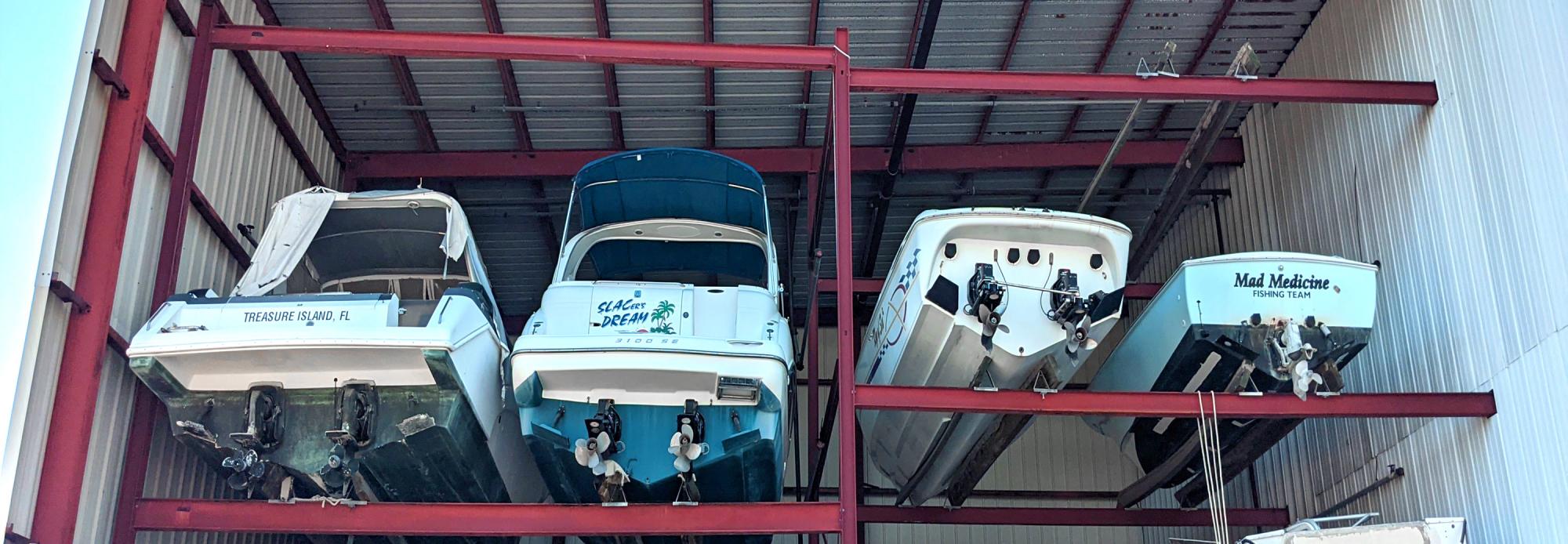 Lighthouse Point Marina - High and Dry Storage up to 42 feet